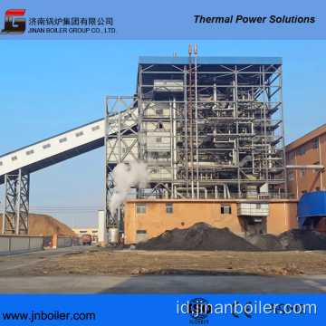 130 T / H Getar Grate Palm Shell Fired Boiler